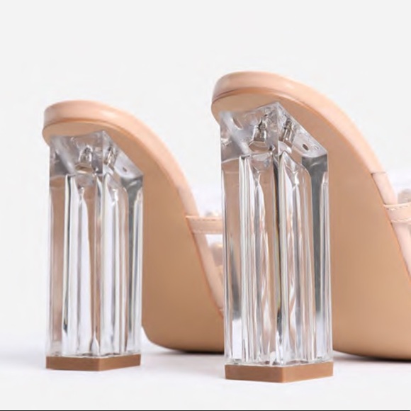 Nude gem clear heel - Picture 6 of 6